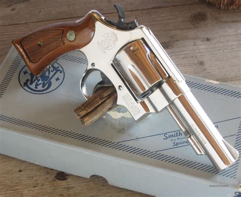 Smith And Wesson Model 58 4 Nickel L For Sale At