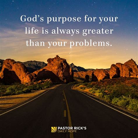 In Your Hardest Times Trust Gods Purpose Pastor Ricks Daily Hope