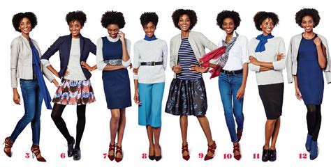 40 Mix And Match Outfits You Can Make From 9 Pieces Of Clothing