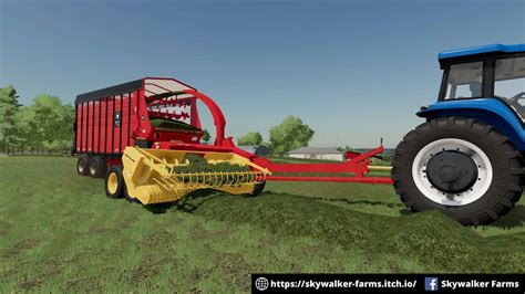 Cnh Pull Type Forage Harvester V10 Fs22 Farming Simulator 22 Mod