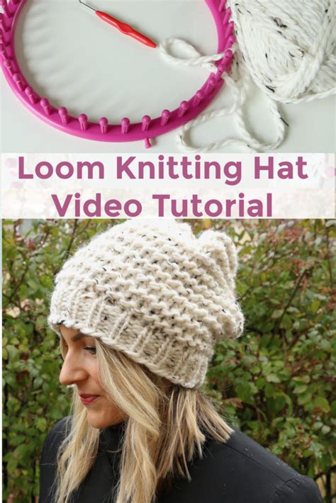 Easy Loom Knitting Hat Video Tutorial Absolute Beginner Friendly