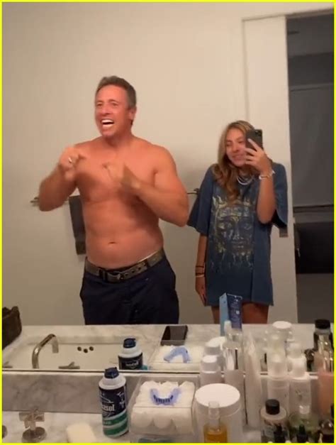 CNN S Chris Cuomo Goes Shirtless In His Babe S TikTok Video Flexes In Another Photo