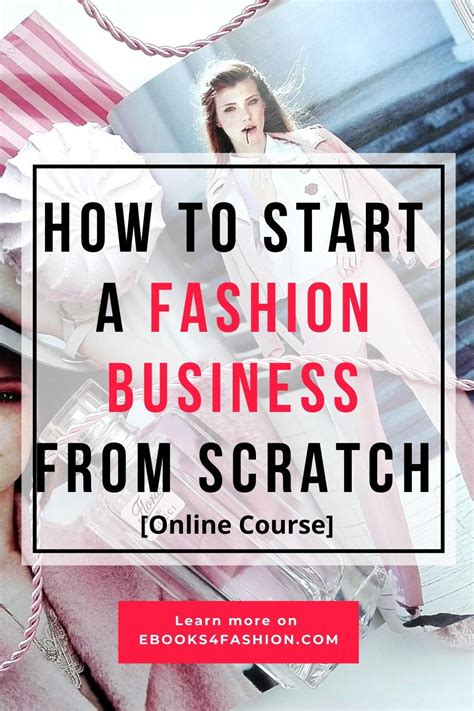 How To Start The Right Fashion Business Fashion Entrepreneur