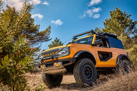 First Modified Ford Bronco Previewed Check Out The Olympia Keg Saleen