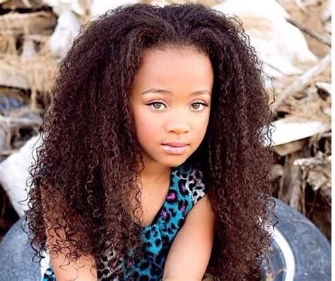 Moisturizing and conditioning hair care products for children with curly coily kinky wavy and frizzy hair. Cute Hairstyles For Kids With Mixed Curly Hair | Short ...