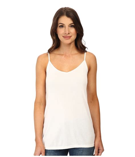 Lyst Splendid X Spaghetti Strap Tank Top In White