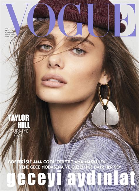 Taylor Hill In Vogue Taylor Hill Vogue Magazine Covers Fashion Magazine Cover
