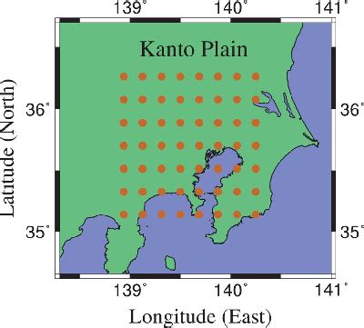 Its 6,244 square miles (16,172 square km) contain the capital city, tokyo. The map of the Kanto Plain and the surroundings and the locations of... | Download Scientific ...