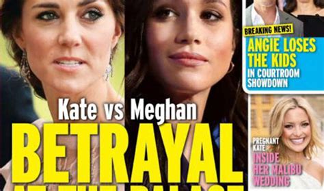 Meghan Markle Vs Kate Middelton Humiliations En Série à Kensington