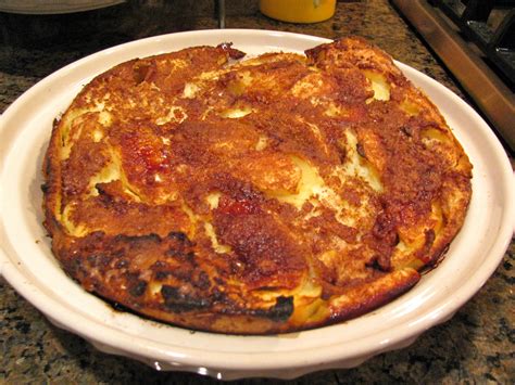 Ritas Recipes Baked Apple Pancake