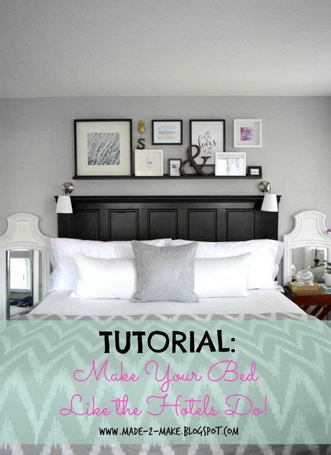Tutorial Make Your Bed Like The Hotels Do Made2make How To Make