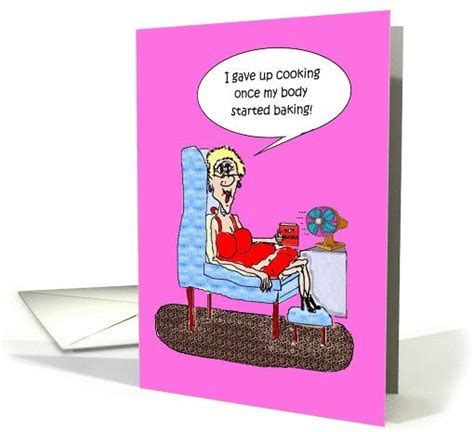 Hot Flashes Funny 60th Birthday Card 60th Birthday Cards Hot Flashes