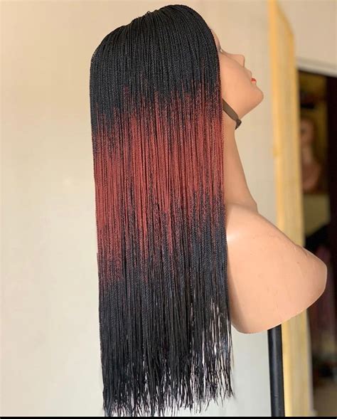 ombré braids wigs for black women braided wigsenegalese wig etsy