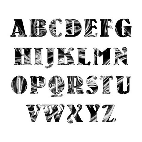 4 Inch Printable Alphabet Letters Templates Lettering Alphabet