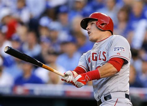 Angels Mike Trout Named American League Mvp La Times