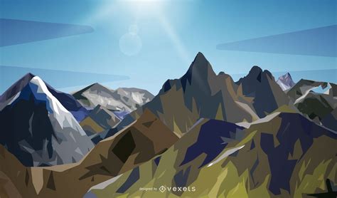 Vector Mountains Vector Download