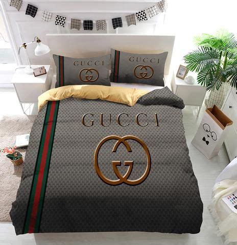 Folge deiner leidenschaft bei ebay! Luxury Gucci Logo Custom Bedding Set Duvet Cover ...