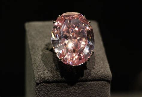 Worlds Most Expensive Diamond Pink Star Sells For £57m At Auction