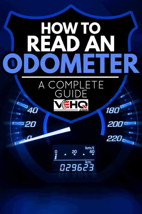 How To Read An Odometer A Complete Guide
