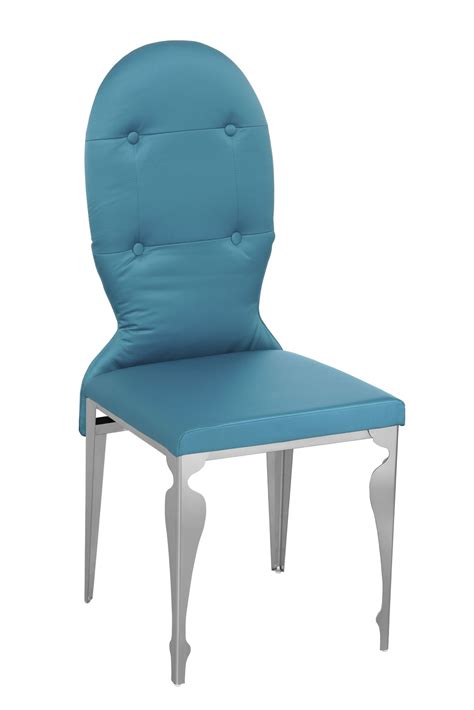 They are attractive and durable. Blue Upholstered Dining Chairs - HomesFeed