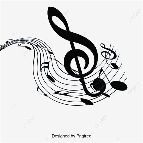Mu Musical Notes Background Png
