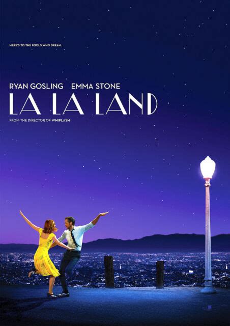 Matte, coated, canvas, forex buy as images, print high quality poster., pfilm965, poster satış, all postersla. La La Land Movie Poster A1 Large Emma Stone Ryan Gosling ...