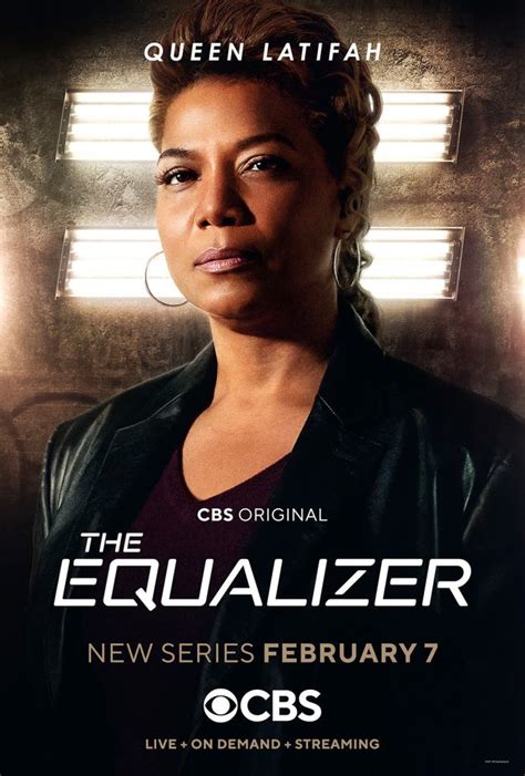 The Equalizer Queen Latifah Cbs Tv Show Poster Lost Posters