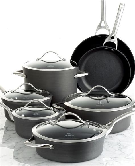 cookware calphalon pots kitchen pans nonstick cooking macy pan contemporary kitchenware sets pot piece macys everyday items investment very them