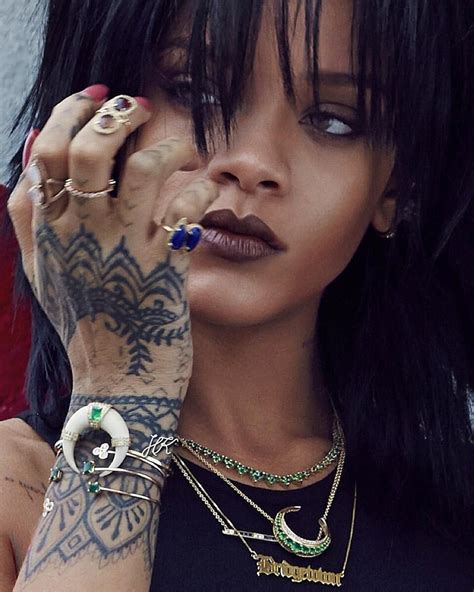 Instagram Photo By Hkdetails • Jun 7 2016 At 226am Utc Tatuaje Rihanna Rihanna Moda Rihanna