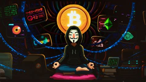 Bitcoin Monk Wallpaper 4k