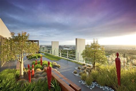 Penthouse Gardendesigned And Built By Ecoform Of Victoria Australia