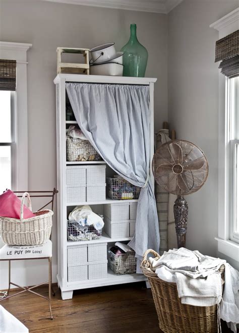 Project Ideas For Hiding Clutter With Curtains And Shades Apartment Therapy