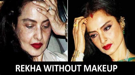 Evergreen Rekha Without Makeup Must Watch Rekha Caught Without