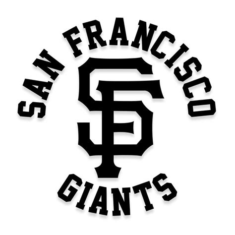 San Francisco Giants Decal Sticker Decalfly