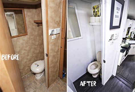 Rv bathroom remodels are inspiring to say the least. Bathroom-Renovation-2 - RVshare.com