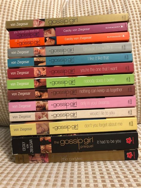 Gossip Girl Series By Cecily Von Ziegesar Hobbies And Toys Books And Magazines Fiction And Non