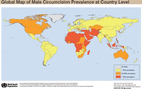 Circumcision Map Of The World United States Map