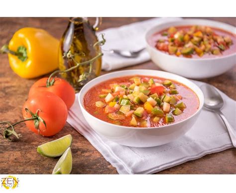 Full list of colors in spanish for beginners. 'Z.E.N. Foods' Gazpacho is a Spanish-style soup 🍲🥕🥦🥒made ...
