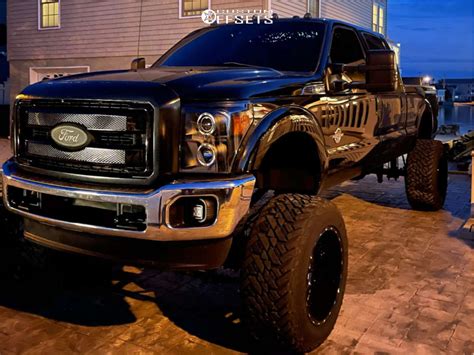 2012 Ford F 350 Super Duty With 22x14 75 Fuel Triton And 38155r22