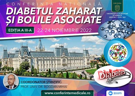 Conferința Diabetul Zaharat și Bolile Asociate Ediția a III a