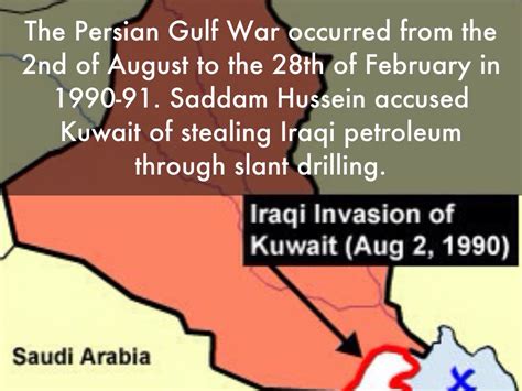 Persian Gulf War By Evan Blackwell