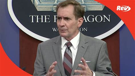 Pentagon Press Secretary John Kirby Press Briefing Transcript April 19