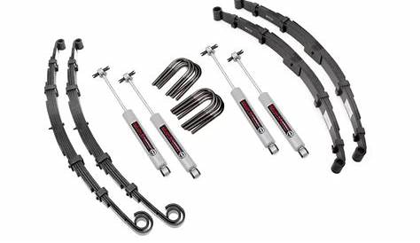 Rough Country 60530 2.5in Suspension Lift Kit for 69-75 Jeep CJ5 & CJ6