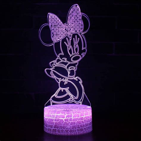 Lampe 3d Disney Minnie Mouse