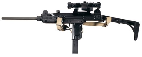 Imi Uzi Model B Semi Automatic Carbine With Sling Red Dot Sight Soft