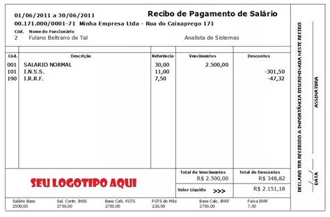 Modelo De Recibo De Salario Excel Image To U