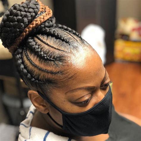 10 Cool Braided Bun Styles For Black Hair From Instagram