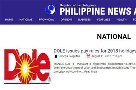 Going Bananas Govt News Agency Runs Wrong Dole Logo In Story Abs