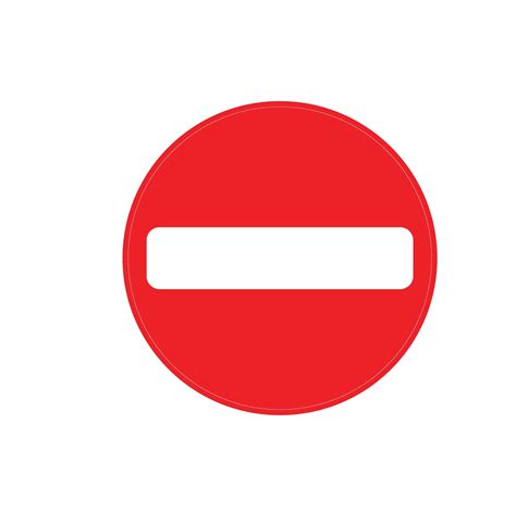No Entry Signs Images Clipart Best