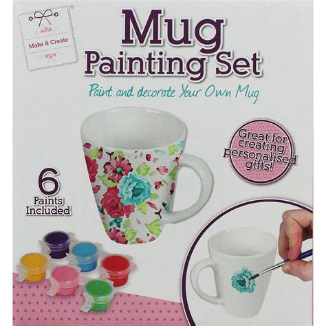 Paint Your Own Mug Kit Craft Activities For Kids Craft Activities